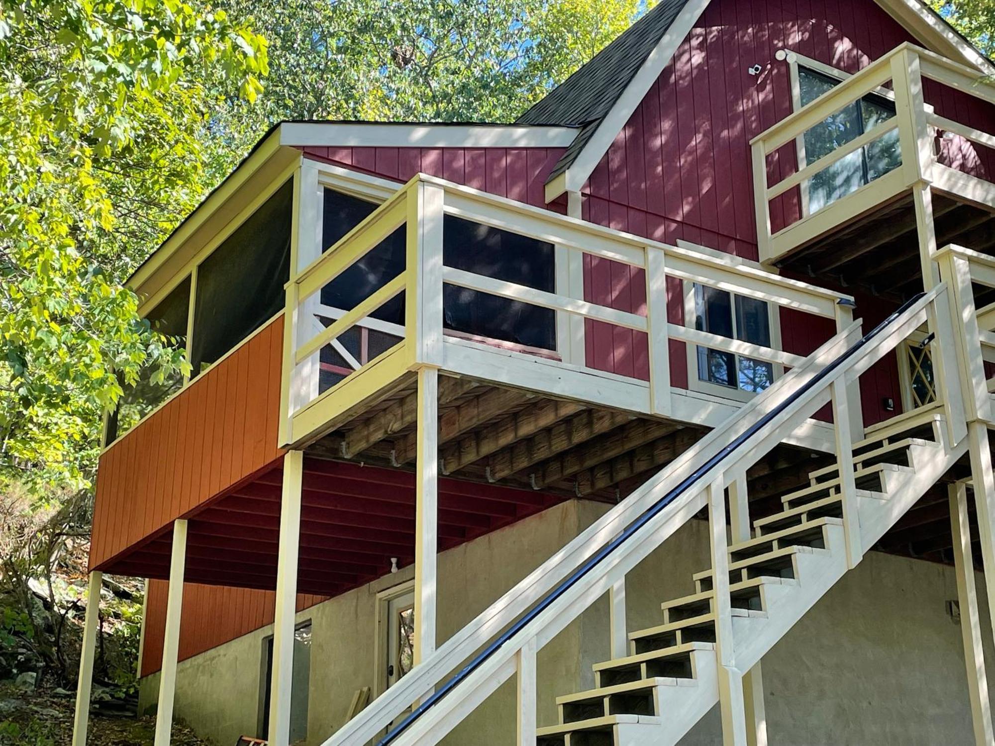 Saw Creek Cabin - Regent Hilltop Bushkill Exteriör bild