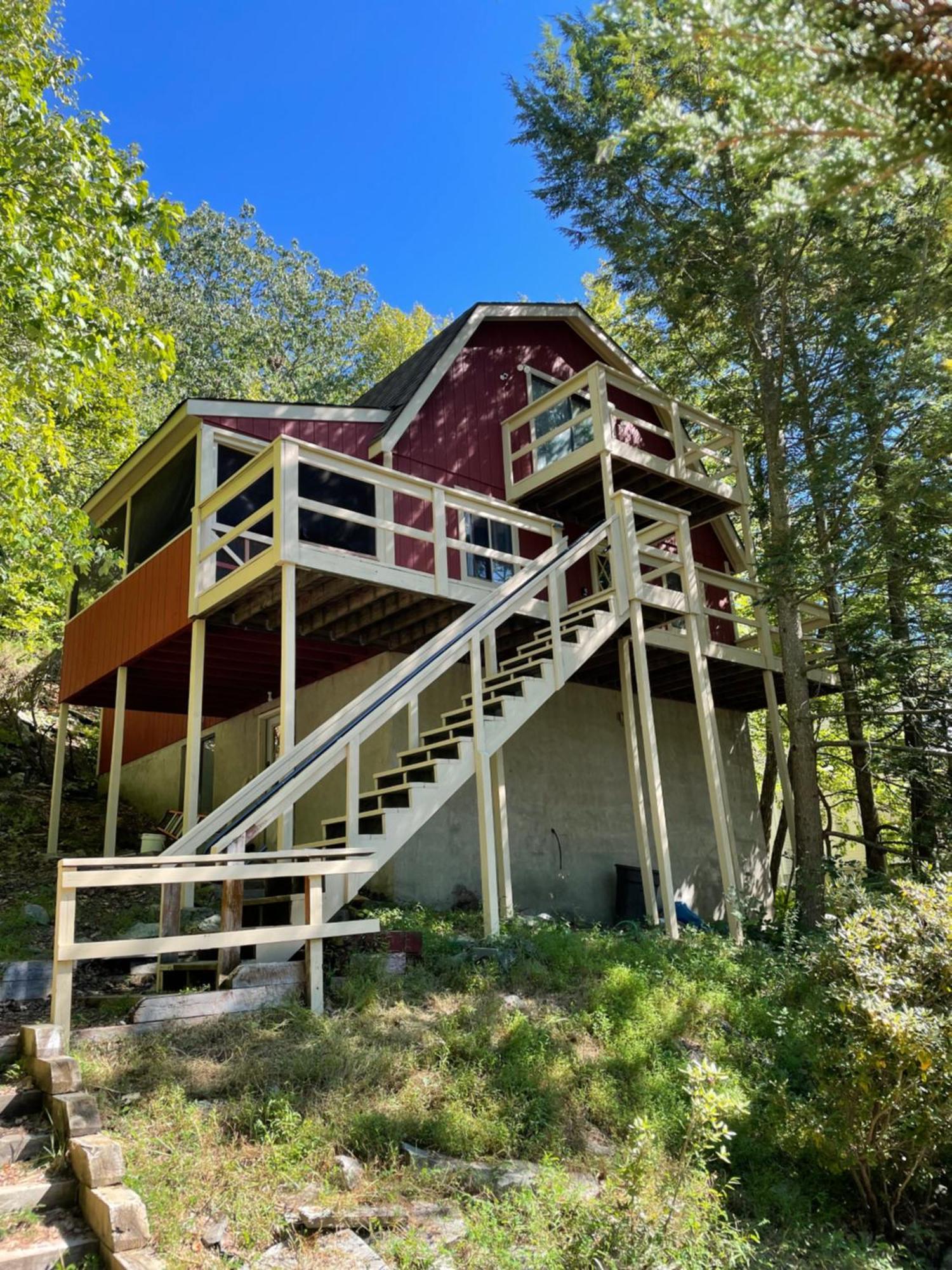 Saw Creek Cabin - Regent Hilltop Bushkill Exteriör bild